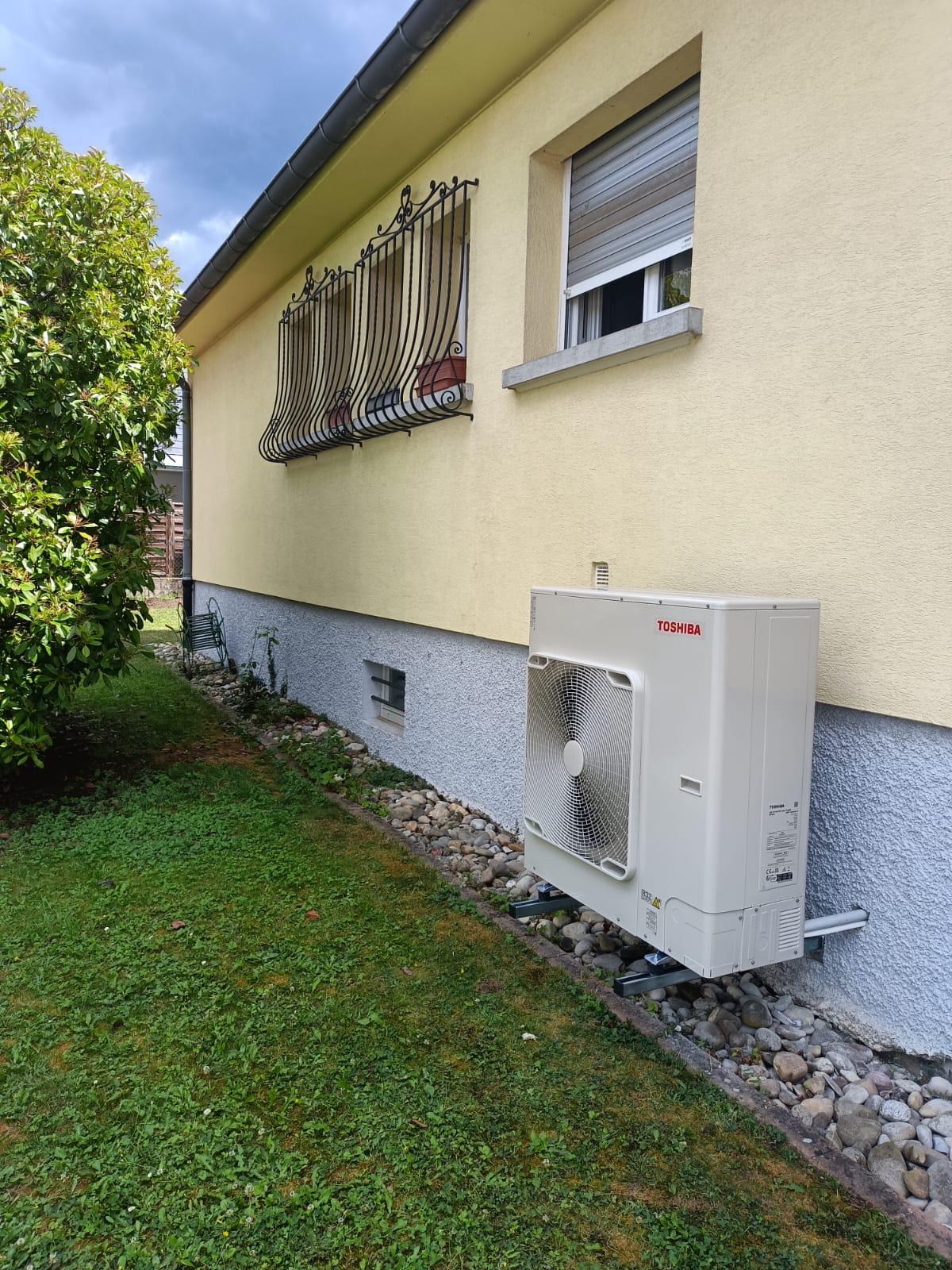 Installation de pompe à chaleur air-eau et eau-eau autour de Colmar et Sélestat Colmar 9